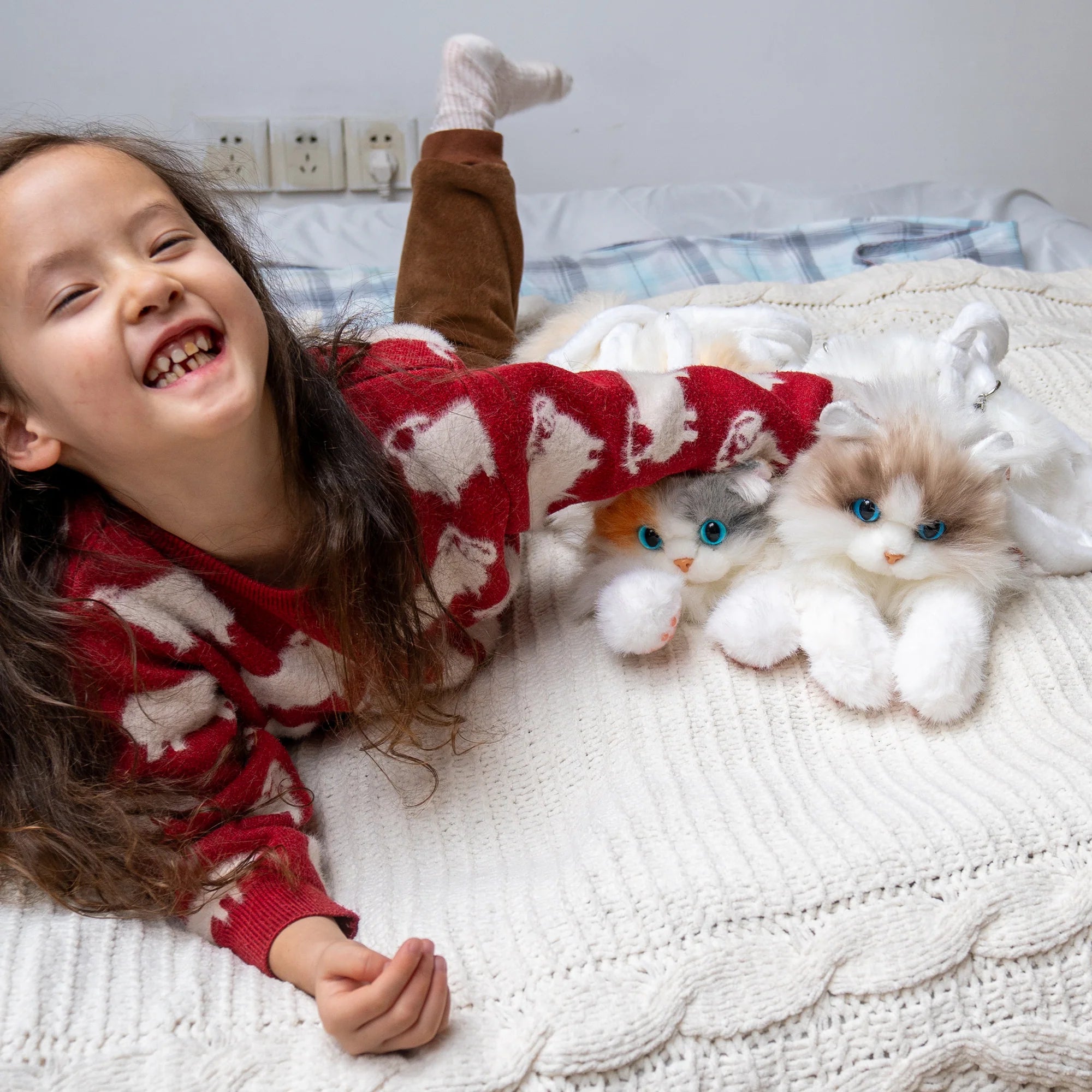 Sitting Calico#2 Cat Backpack