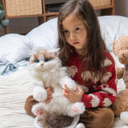 Sitting Calico Cat Backpack