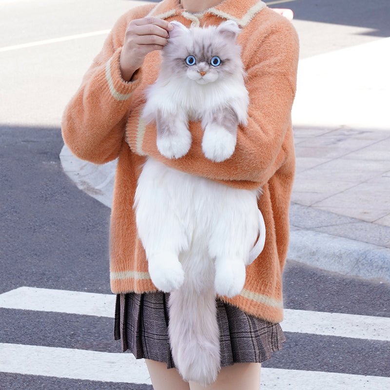 Coffee Tabby Cat Backpack