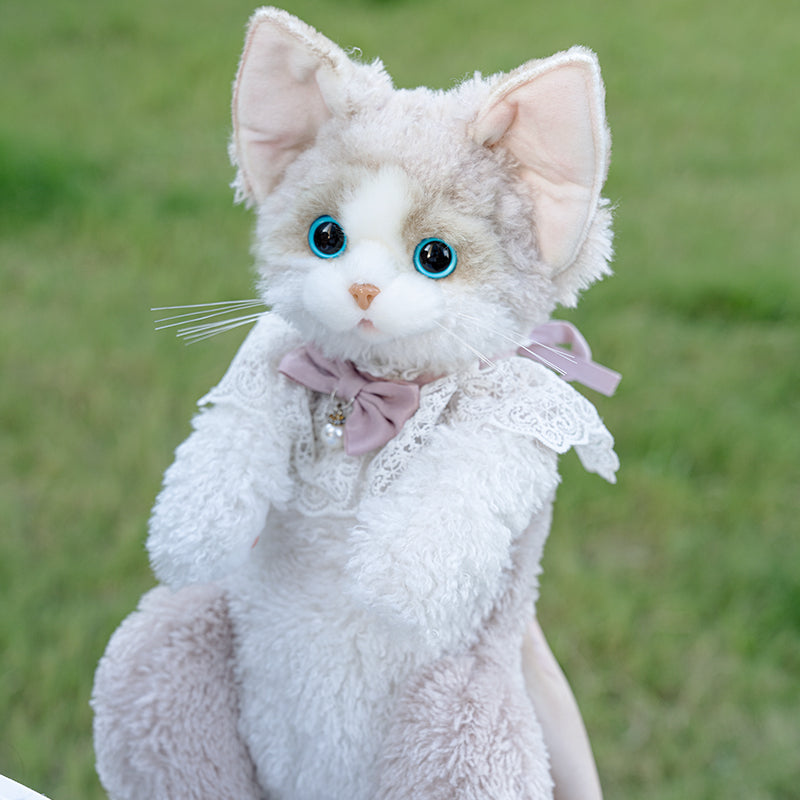 Solid Black Devon Rex Cat Backpack