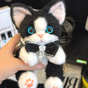 Devon Rex Cat Keychain