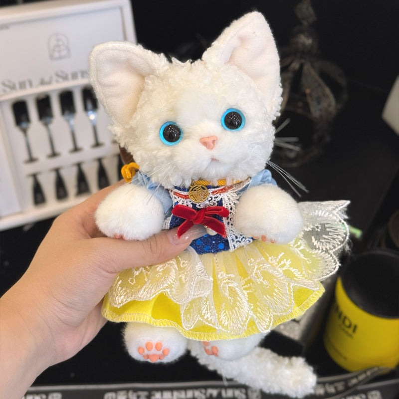 Devon Rex Cat Keychain