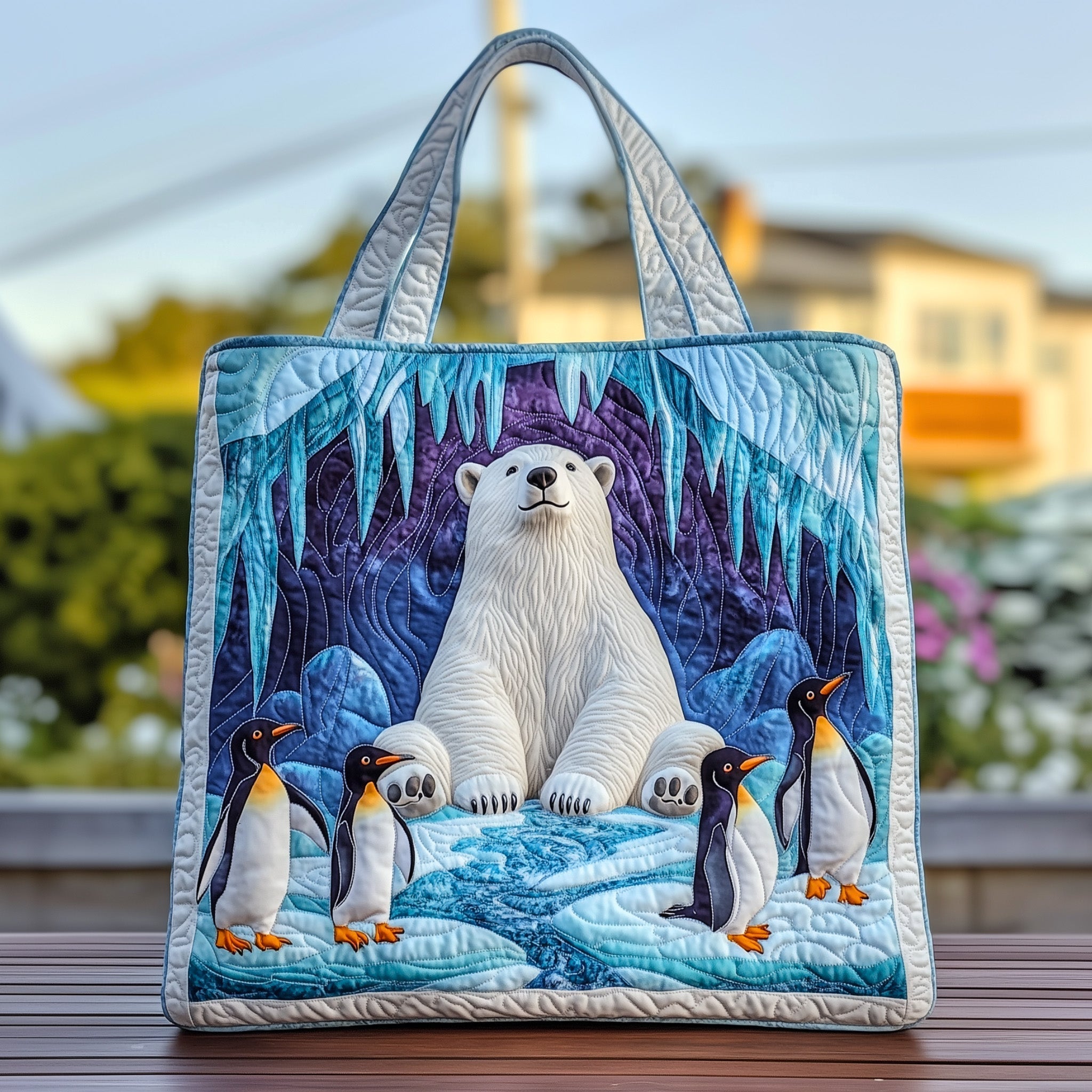 Winter Wonderland Quilted Tote Bag GFTOHD10357