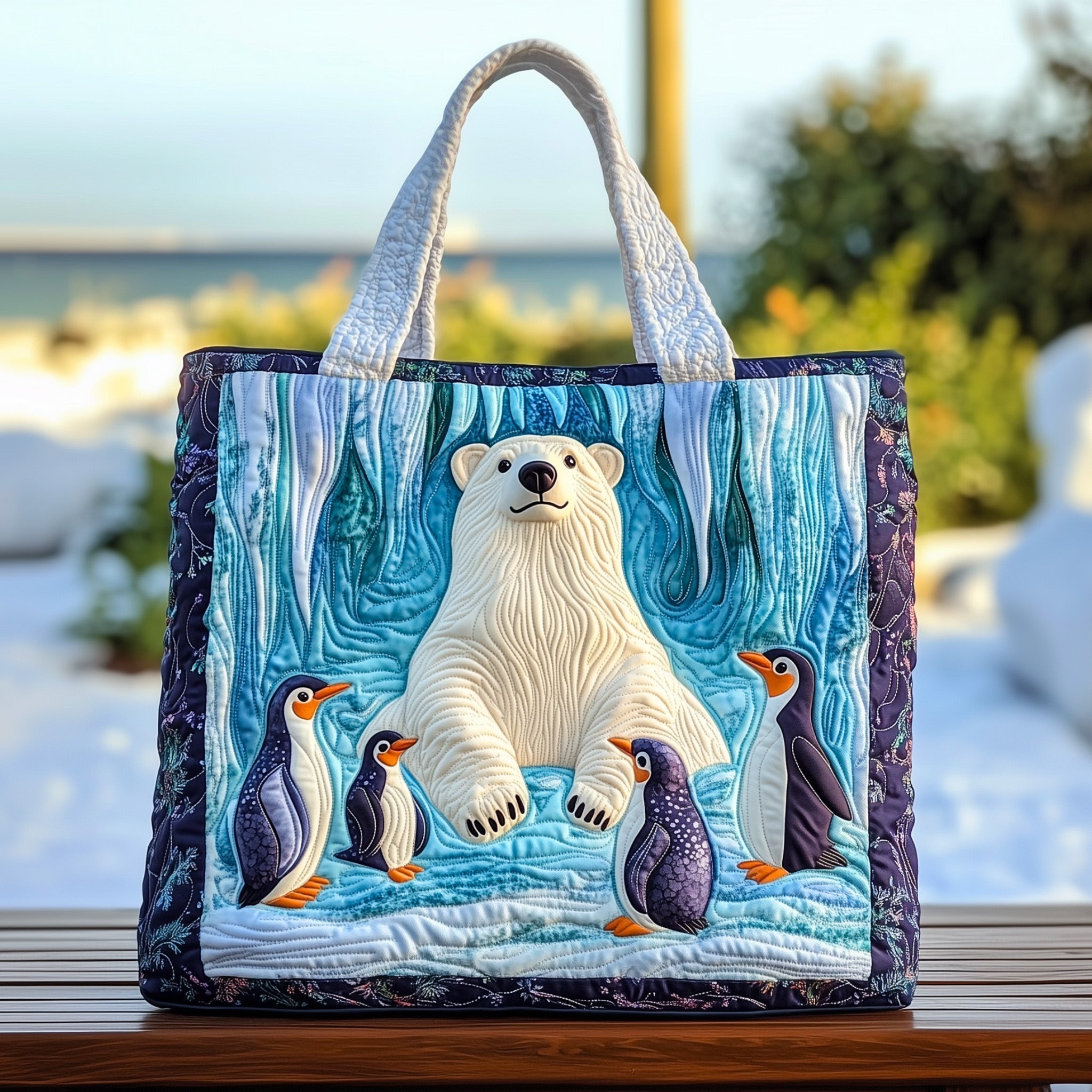 Winter Wonderland Quilted Tote Bag GFTOHD10358