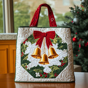Christmas Bells Quilted Tote Bag GFTOHD10479