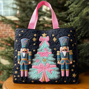 Festive Nutcracker Quilted Tote Bag GFTOHD10492