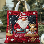 Joyful Gnomes Quilted Tote Bag GFTOHD10561