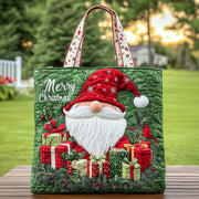 Joyful Gnomes Quilted Tote Bag GFTOHD10565