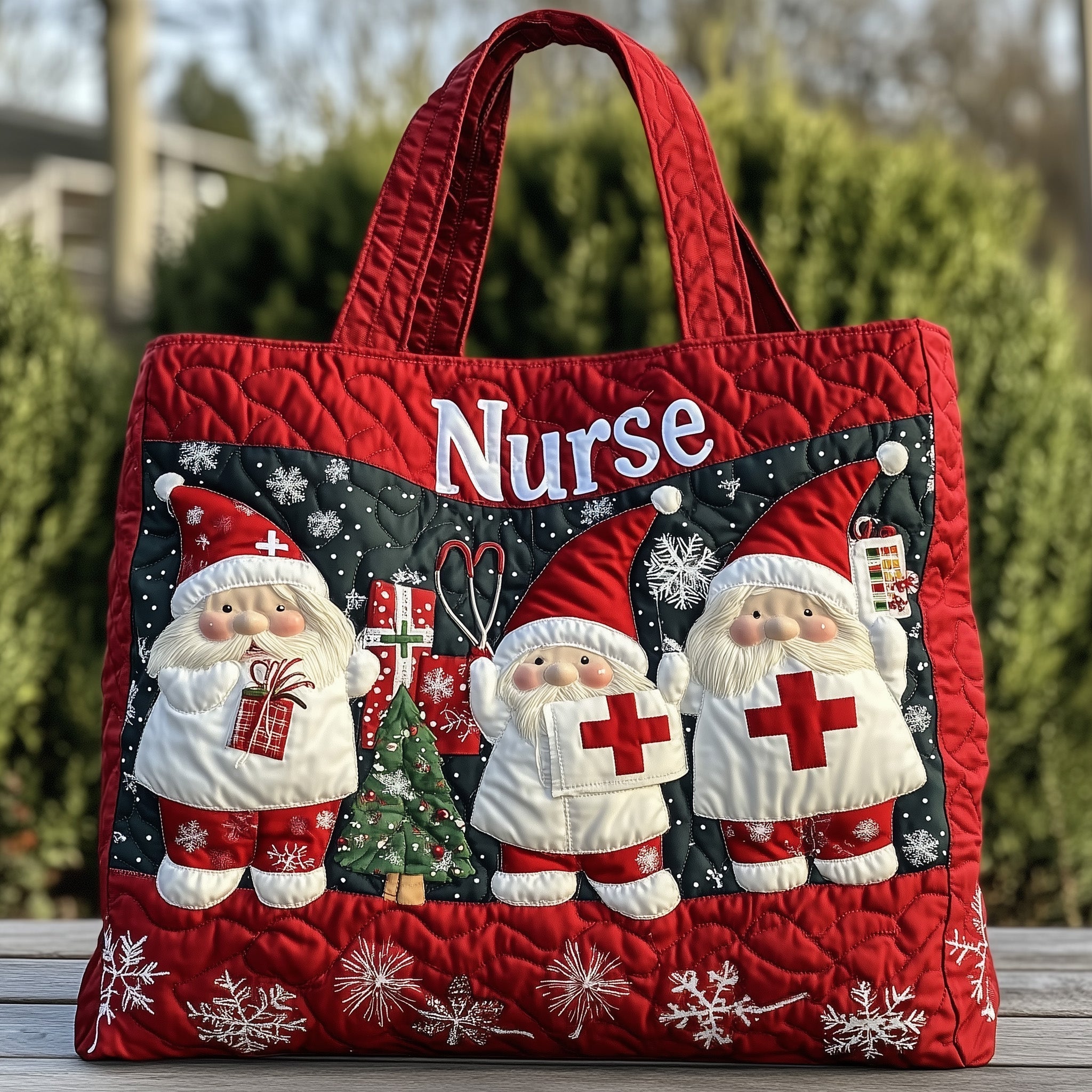 Nurse Quilted Tote Bag GFTOHD10692