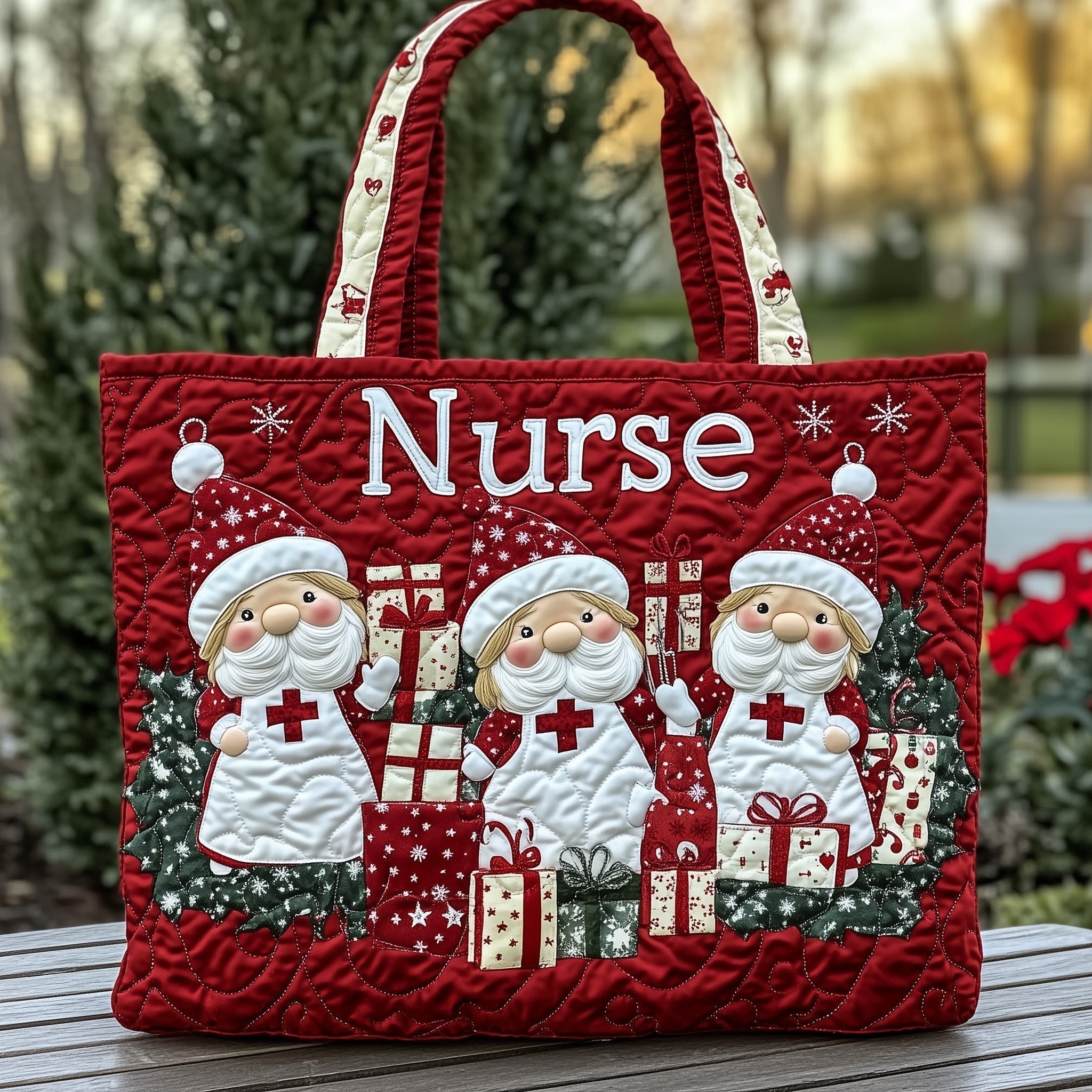 Nurse Quilted Tote Bag GFTOHD10693