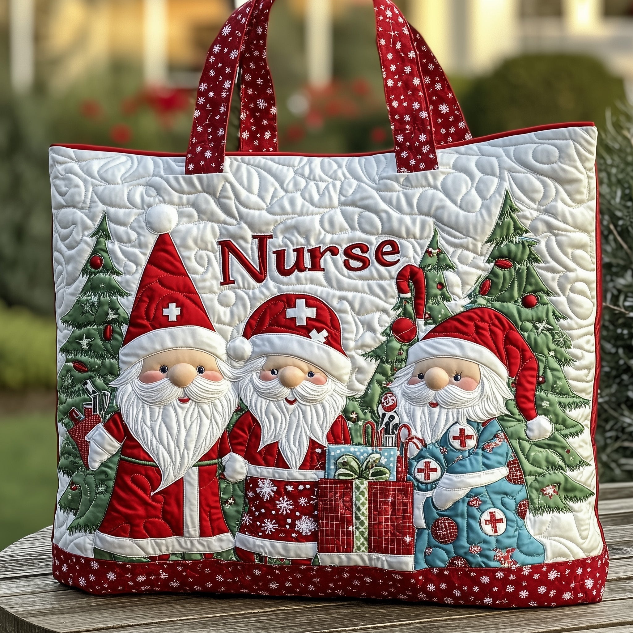 Nurse Quilted Tote Bag GFTOHD10694