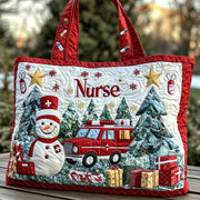 Nurse Quilted Tote Bag GFTOHD10696