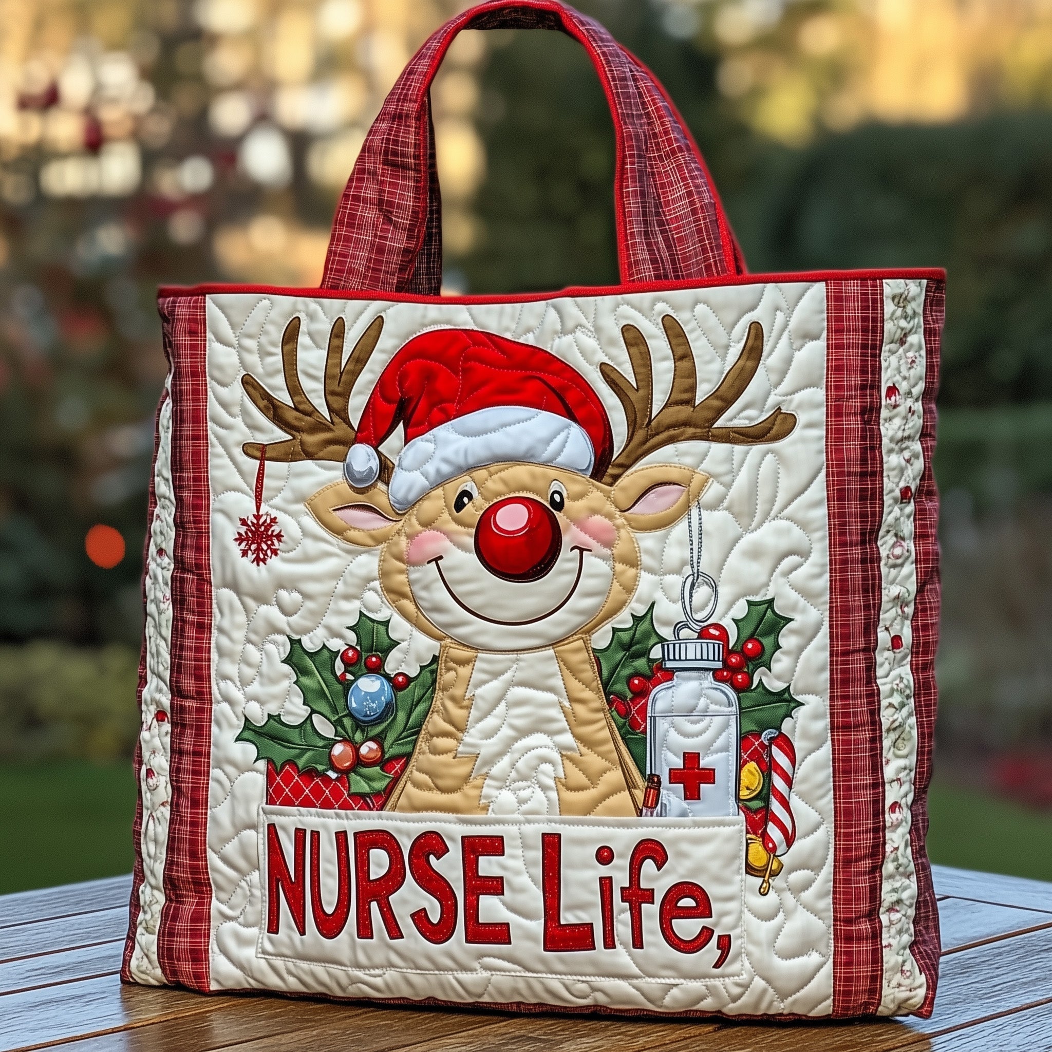 Nurse Quilted Tote Bag GFTOHD10700