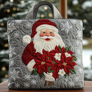 Festive Santa Claus Quilted Tote Bag GFTOHD10788