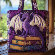 Majestic Dragon Quilted Tote Bag GFTOHD8243