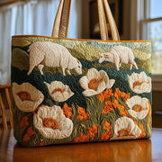 Sheep Heaven Quilted Tote Bag GFTOHD8296