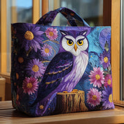 Owl Spirit Quilted Tote Bag GFTOHD8737
