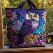 Owl Spirit Quilted Tote Bag GFTOHD8738