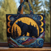 Majestic Bear Quilted Tote Bag GFTOHD8840