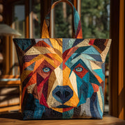 Majestic Bear Quilted Tote Bag GFTOHD8844