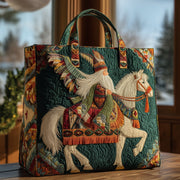 Native Gnomes Quilted Tote Bag GFTOHD8990