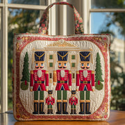 Festive Nutcracker Quilted Tote Bag GFTOHD9052