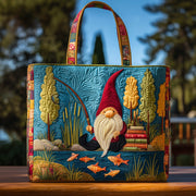 Adorable Gnomes Quilted Tote Bag GFTOHD9101