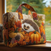 Hedgehog Heaven Quilted Tote Bag GFTOHD9514