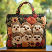 Hedgehog Heaven Quilted Tote Bag GFTOHD9527