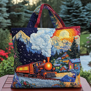 Train Quilted Tote Bag GFTOMA1216