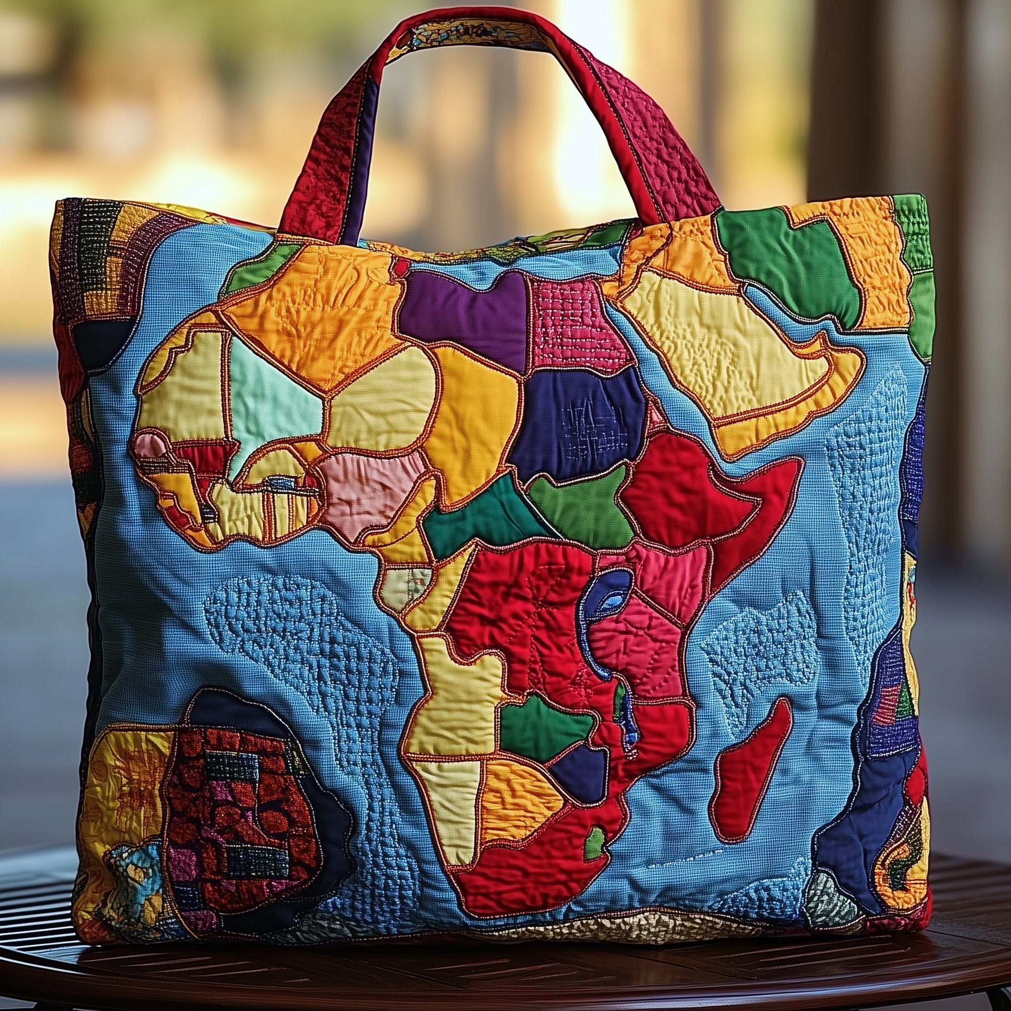 African Dream Quilted Tote Bag GFTOMA1528