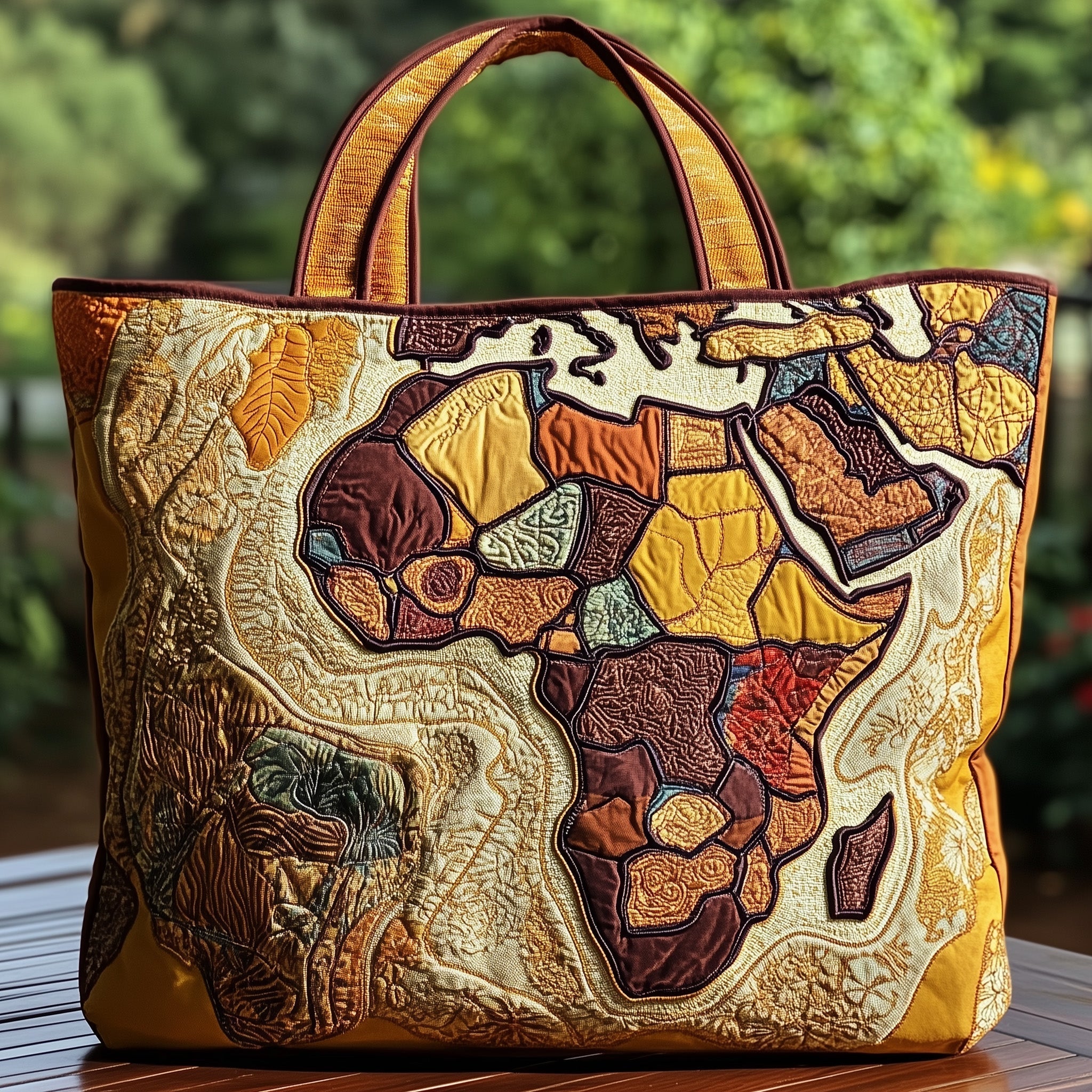 African Dream Quilted Tote Bag GFTOMA1531
