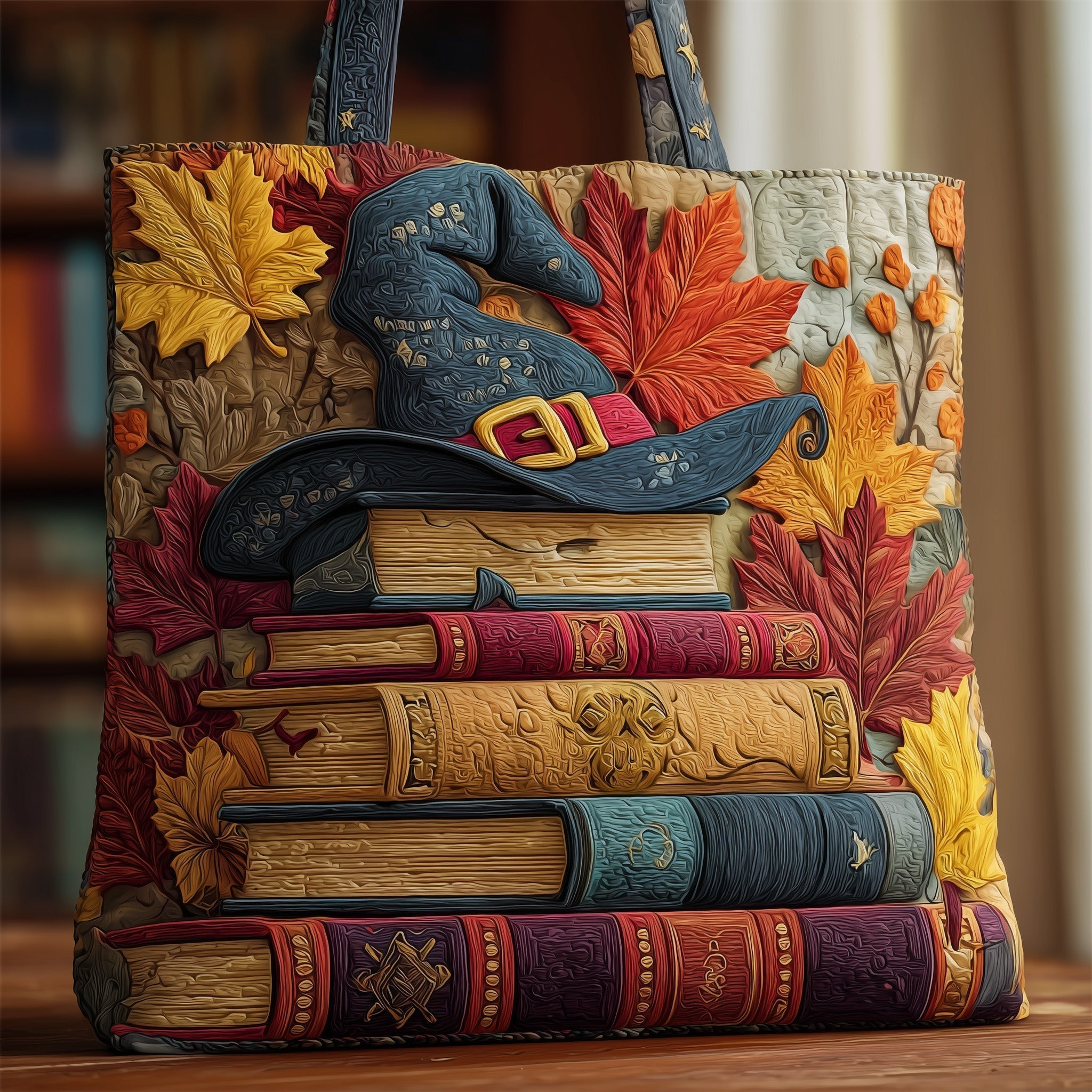 Witchcraft Quilted Tote Bag GFTOMA1755