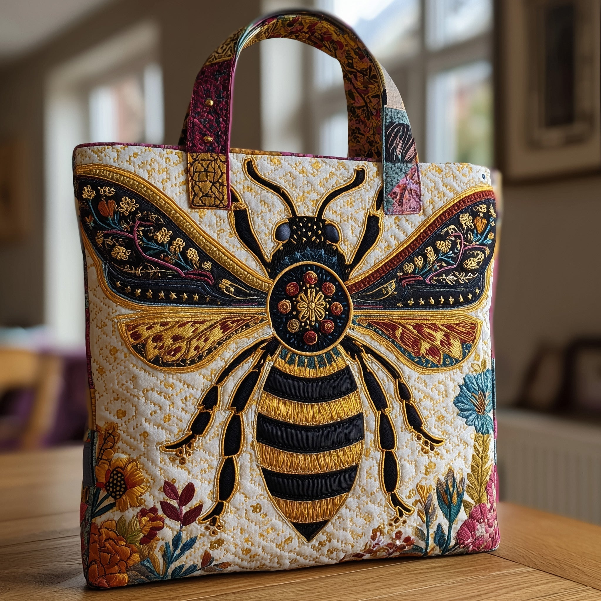 Bee Quilted Tote Bag GFTOMA1774