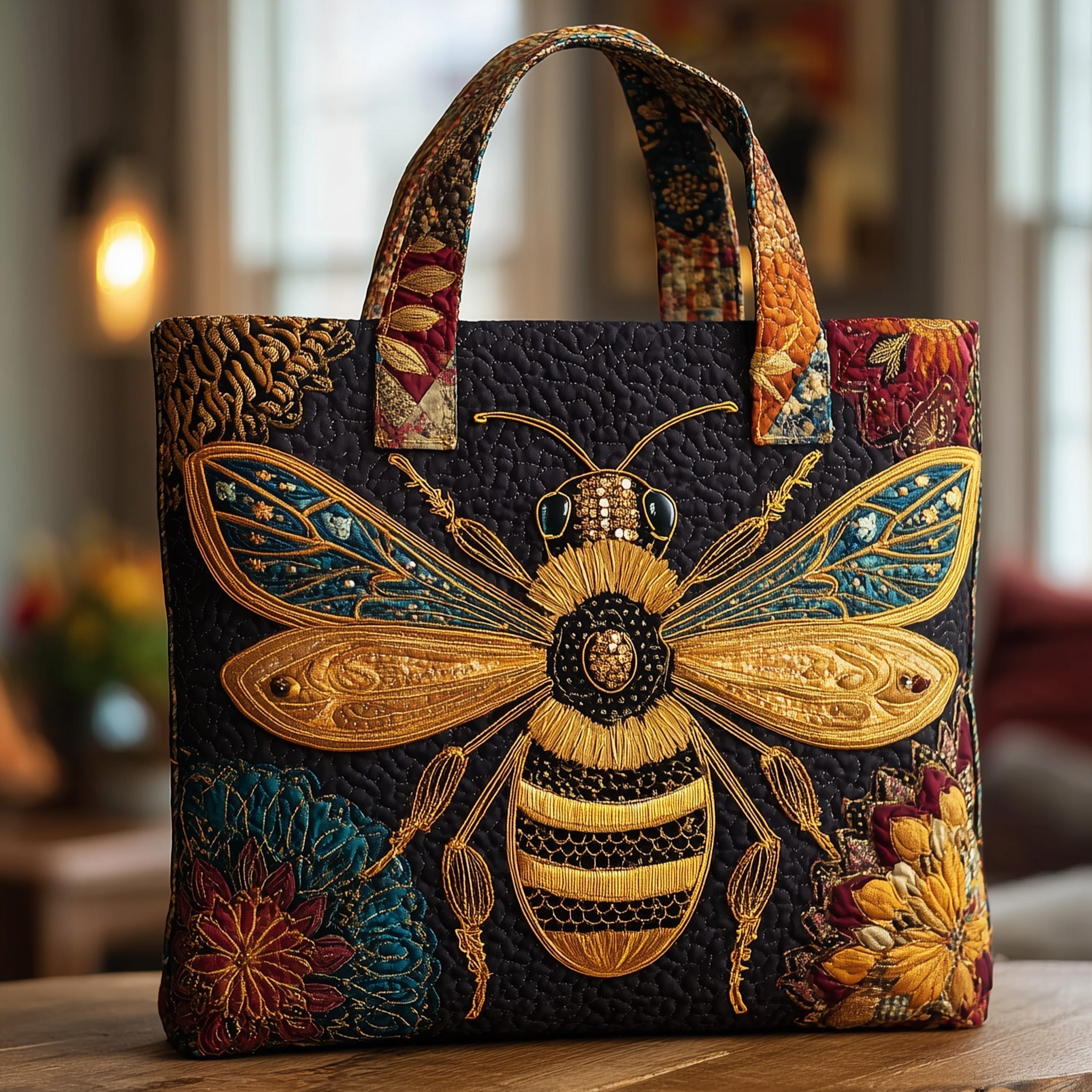Bee Quilted Tote Bag GFTOMA1780