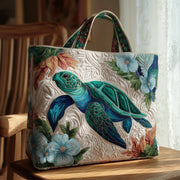 Turtle Quilted Tote Bag GFTOMA1796