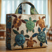 Turtle Quilted Tote Bag GFTOMA1805
