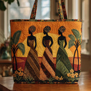 Melanin Quilted Tote Bag GFTOMA1840