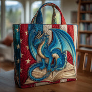 Patriotic Dragon Quilted Tote Bag GFTOMA1849