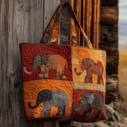 Elephant Quilted Tote Bag GFTOMA2301