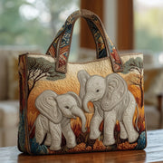 Elephant Quilted Tote Bag GFTOMA2302