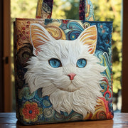 Mystic Cat Quilted Tote Bag GFTOMA2418