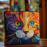 Mystic Cat Quilted Tote Bag GFTOMA2422
