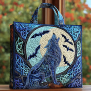 Wolf Quilted Tote Bag GFTOMA2457