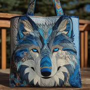 Wolf Quilted Tote Bag GFTOMA2458