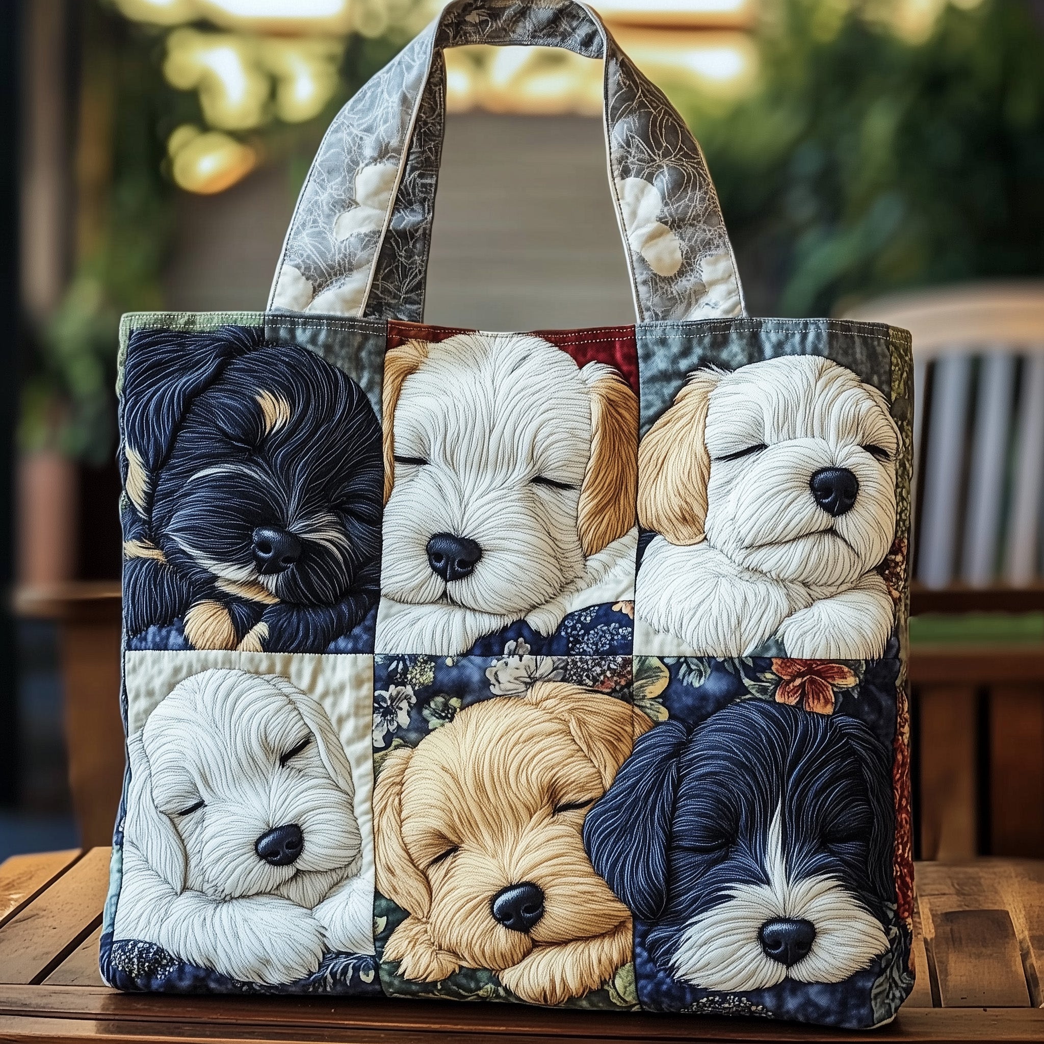 Schnauzer Quilted Tote Bag GFTOMA2466