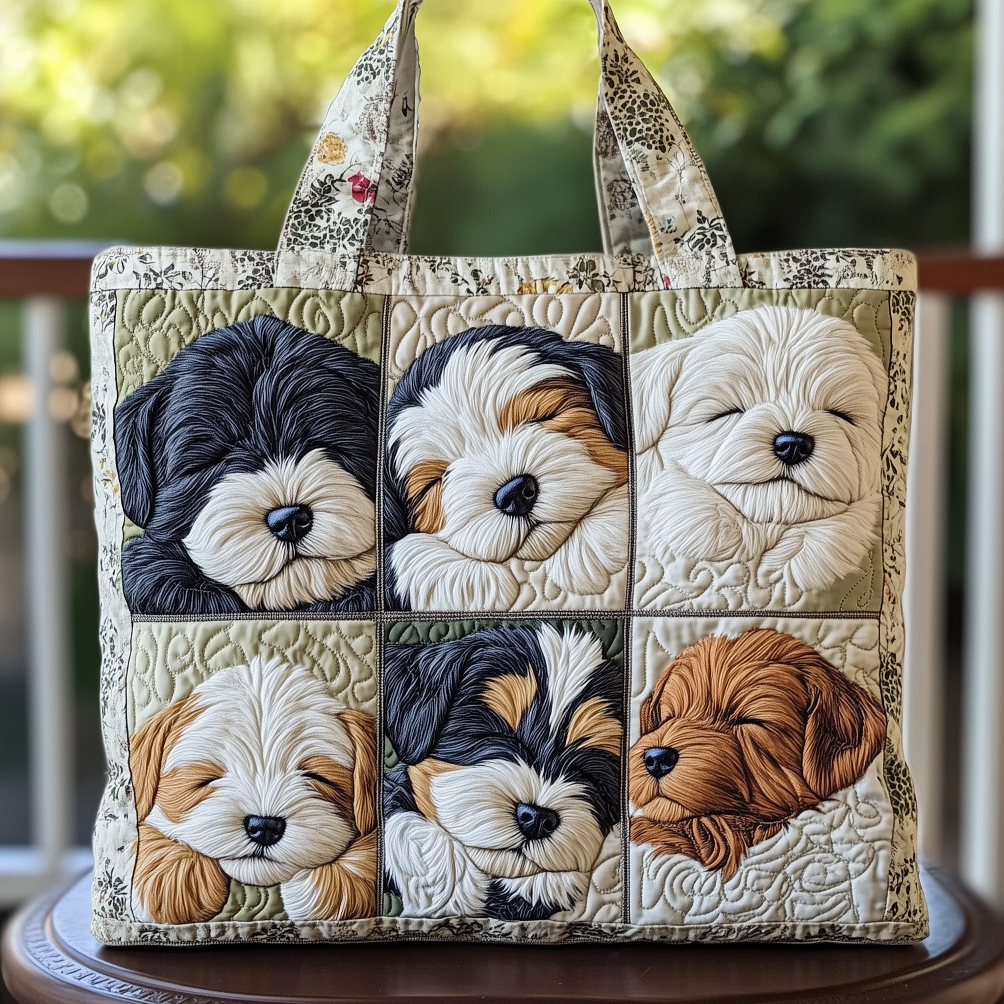 Schnauzer Quilted Tote Bag GFTOMA2468