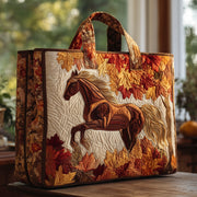Mustang Leaf Quilted Tote Bag GFTOMA2624