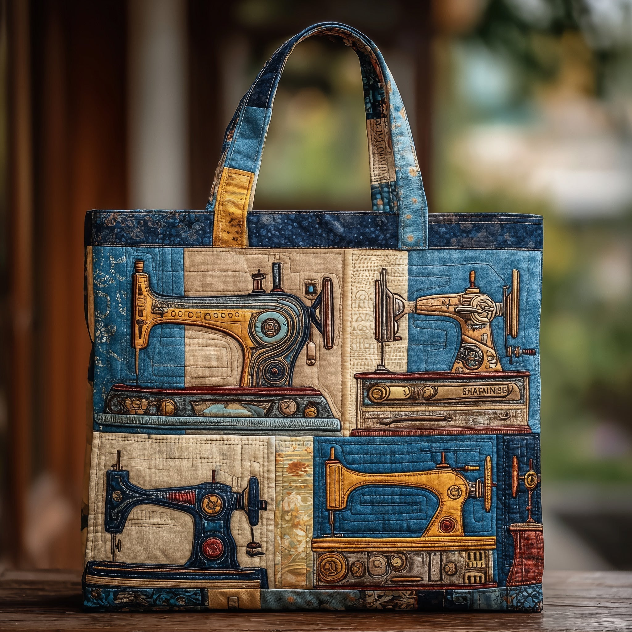 Sewing Quilted Tote Bag GFTOMA2655