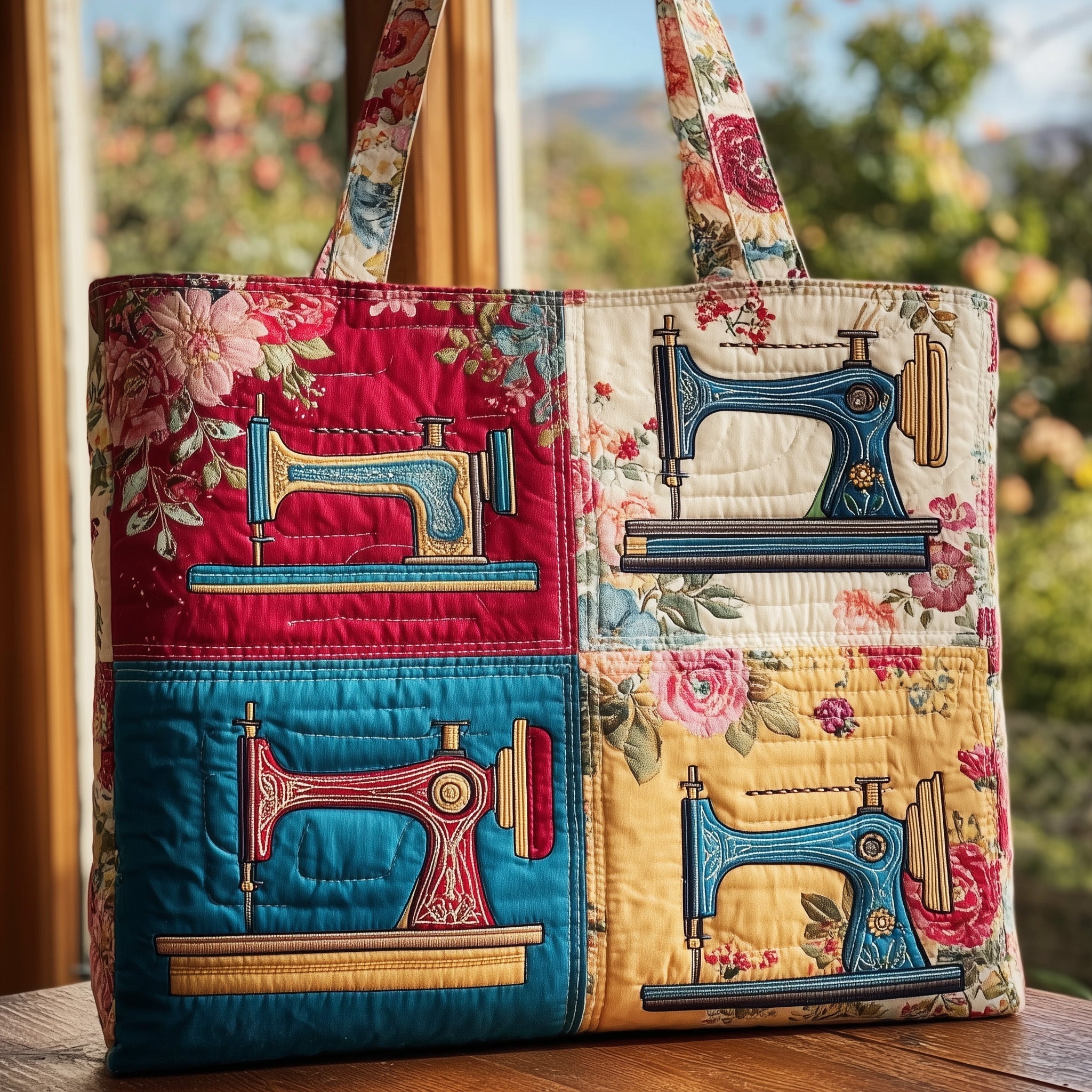 Sewing Quilted Tote Bag GFTOMA2657